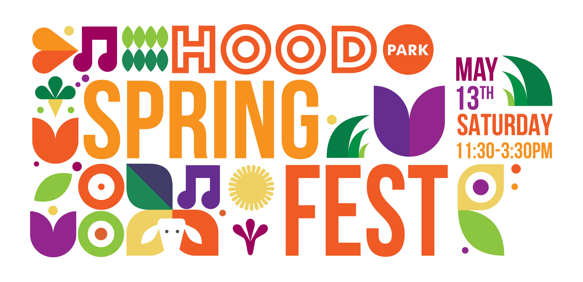 Hood Park Spring Fest! May 13, 2023