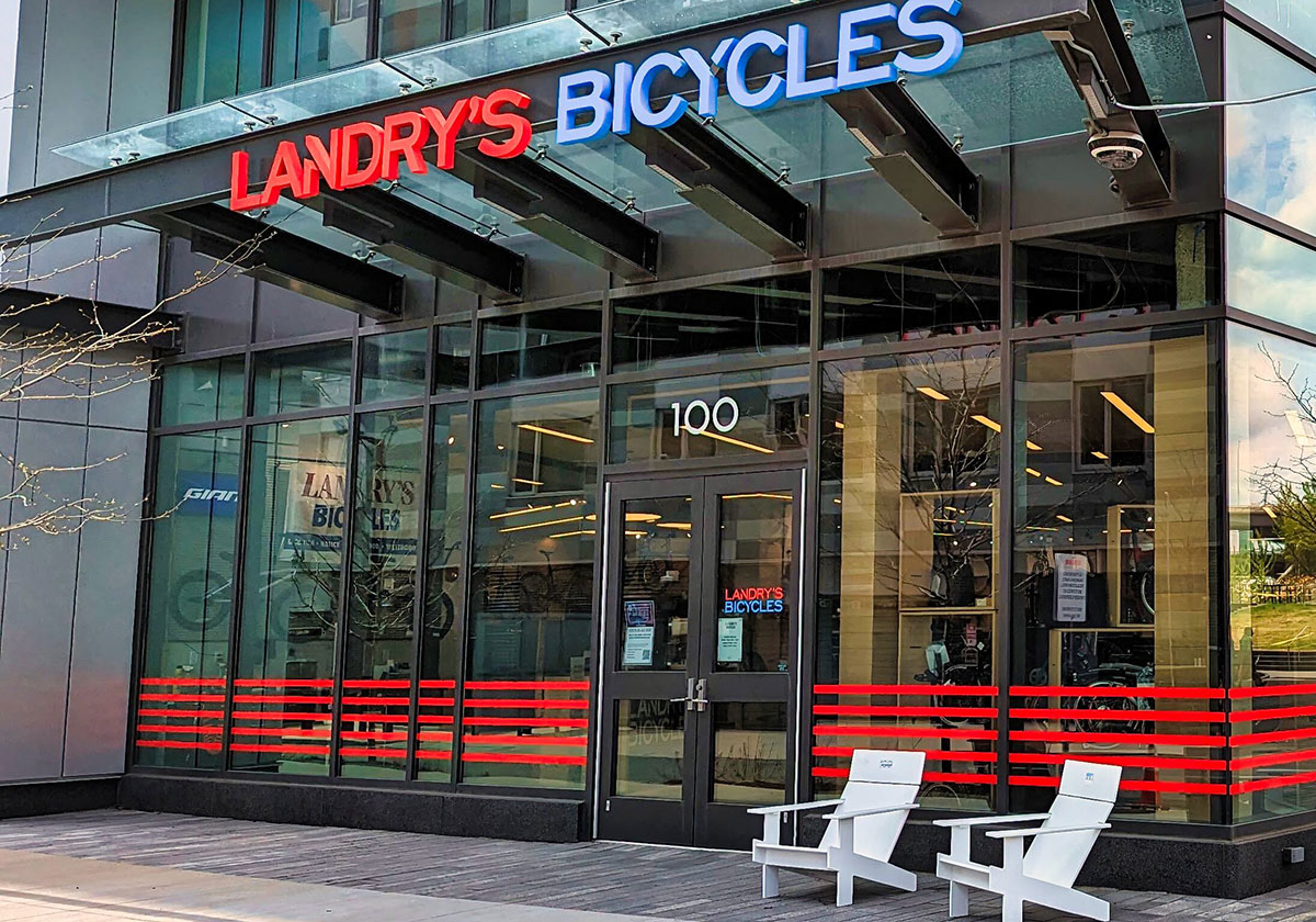 Landry's Bicycles storefront